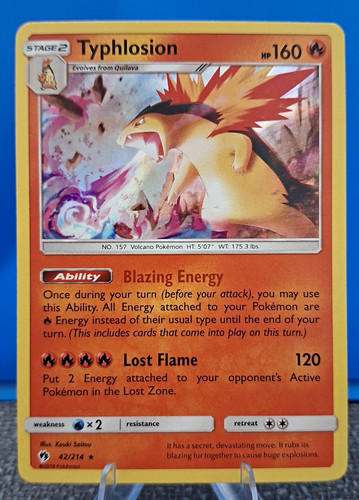 Typhlosion 214 lost - typhlosion,