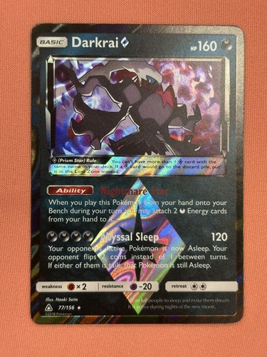 Darkrai 156 prism - darkrai, star