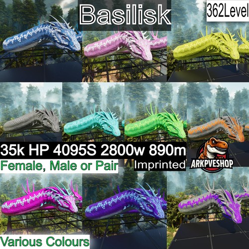 Basilisco aberrante dino - dino, /