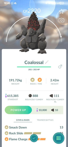 Coalossal massimo livello - coalossal, al