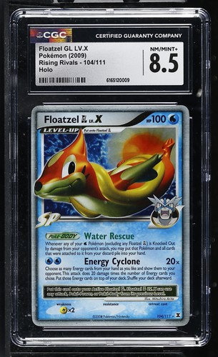Cgc floatzel lv - cgc, 8.5