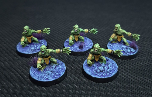 Miniature zombie dipinte - zombie, x5
