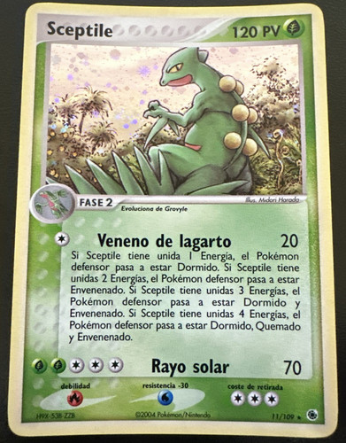 Pokemon scettile 109 ex - pokemon,